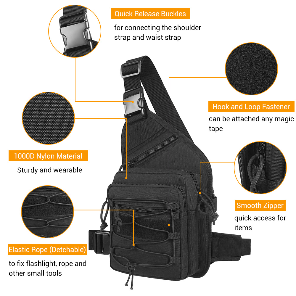 Tactical Pistol Gun Storage Ba - đánh giá và giá Edc Concealed Carry Bag