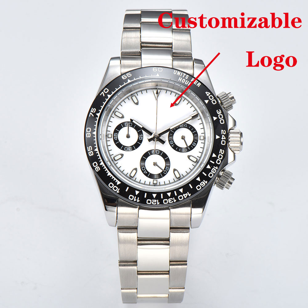 39mm Silver Watch VK63 Movemen - đánh giá và giá Watch Winder Compact